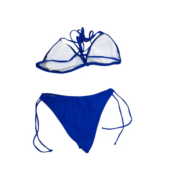 Women's Blue Bikini Set – Amazon Brand – Large – NWOT - Picture 3 of 3
